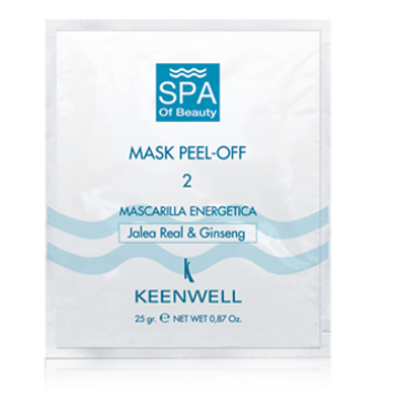 Keenwell SPA of Beauty 2 Peel-Off Energy Mask Royal Jelly and Ginseng